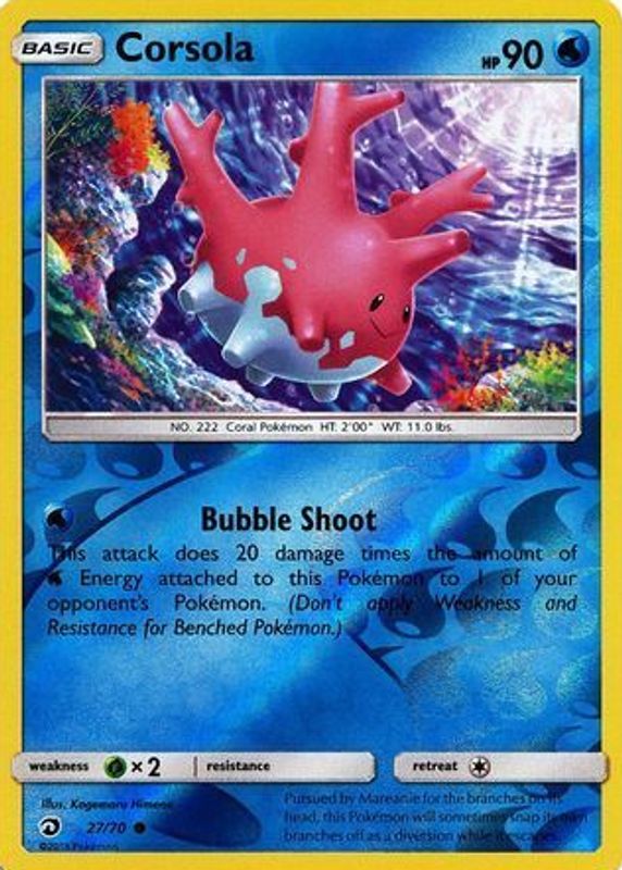 2018 Sun & Moon: Dragon Majesty #27/70 Reverse Holo