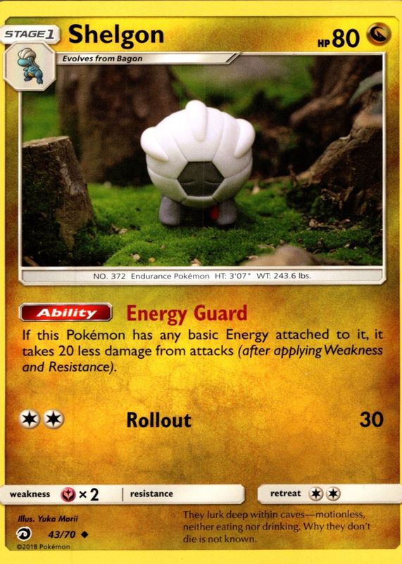 2018 Sun & Moon: Dragon Majesty #43/70 Base