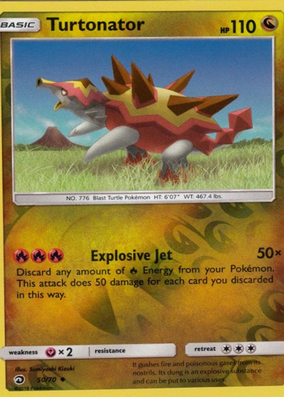 2018 Sun & Moon: Dragon Majesty #50/70 Reverse Holo