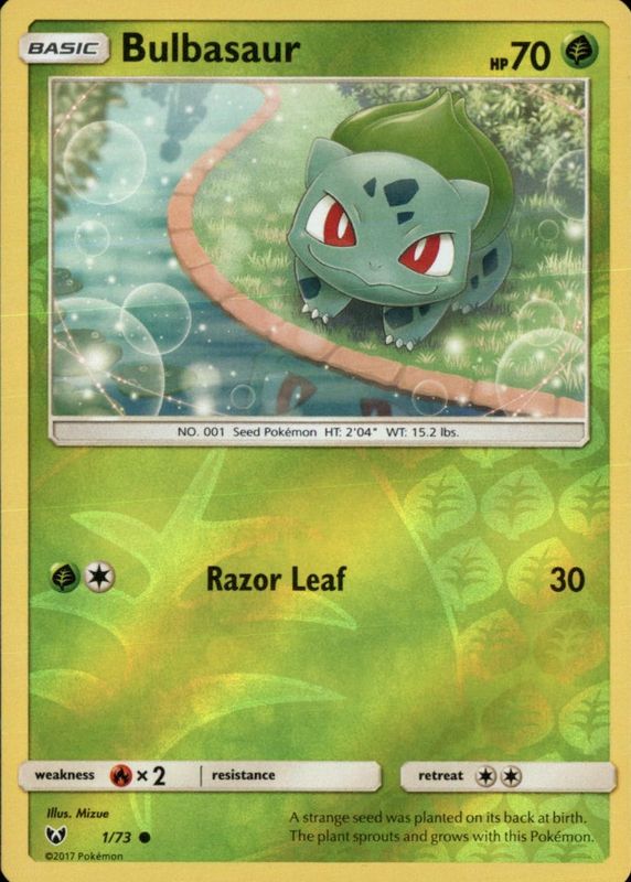 2017 Sun & Moon: Shining Legends #01/73 Reverse Holo