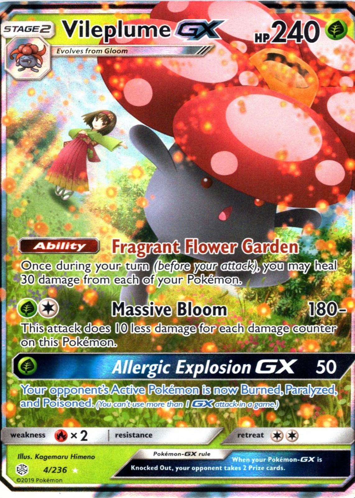 Vileplume GX Pokemon Cards Price Guide - Sports Card Investor