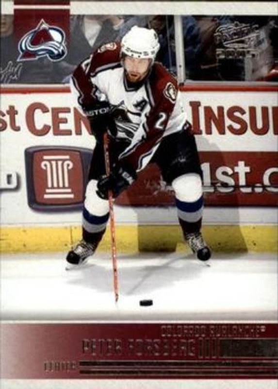 Peter Forsberg 2004 Pacific #66 Base RAW