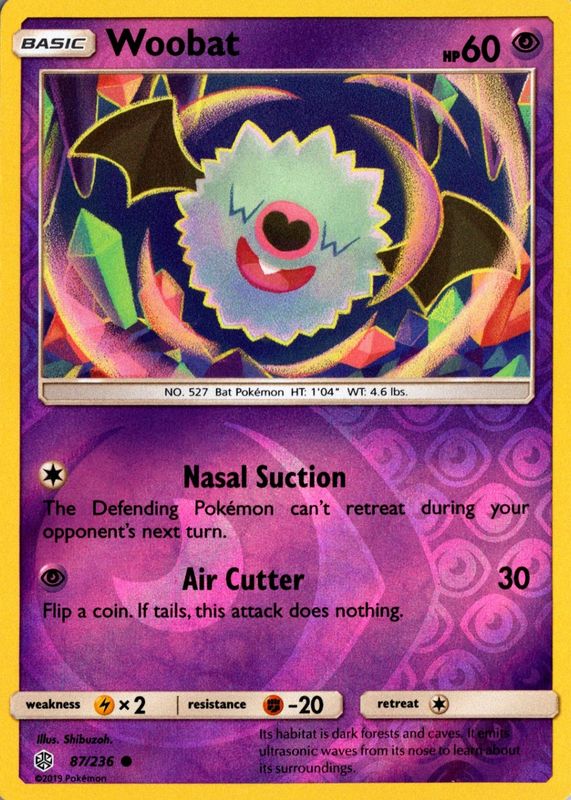2019 Sun & Moon: Cosmic Eclipse #087/236 Reverse Holo