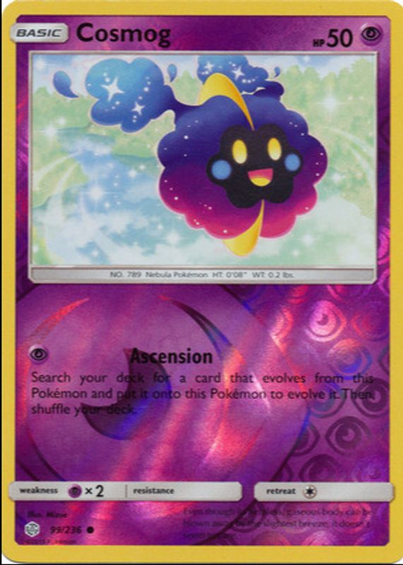 2019 Sun & Moon: Cosmic Eclipse #099/236 Reverse Holo