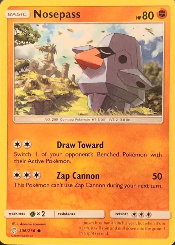2019 Sun & Moon: Cosmic Eclipse #106/236 Base