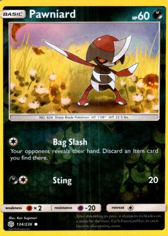 2019 Sun & Moon: Cosmic Eclipse #134/236 Reverse Holo