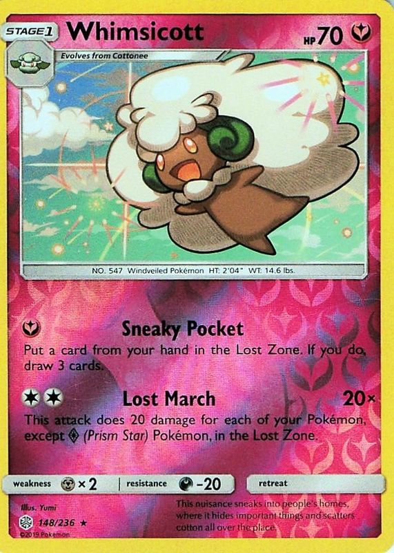 2019 Sun & Moon: Cosmic Eclipse #148/236 Reverse Holo