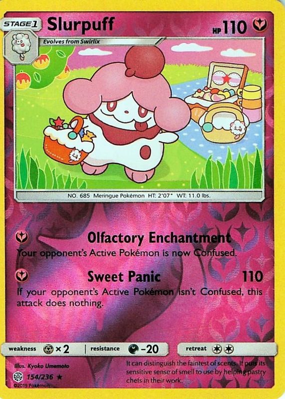 2019 Sun & Moon: Cosmic Eclipse #154/236 Reverse Holo