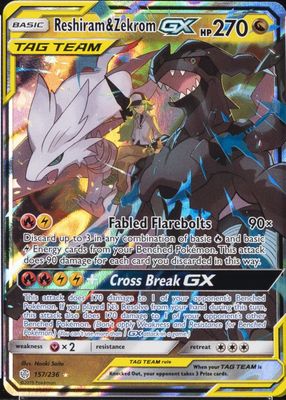 2019 Sun & Moon: Cosmic Eclipse #157/236 Holo