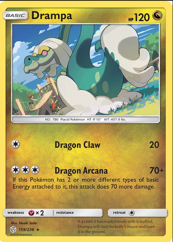 2019 Sun & Moon: Cosmic Eclipse #159/236 Base