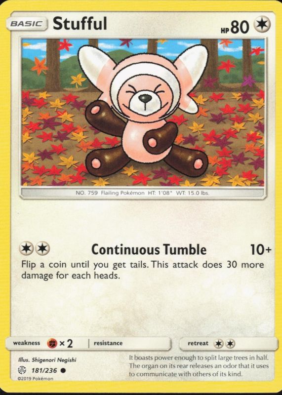 2019 Sun & Moon: Cosmic Eclipse #181/236 Base