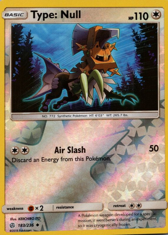 2019 Sun & Moon: Cosmic Eclipse #183/236 Reverse Holo