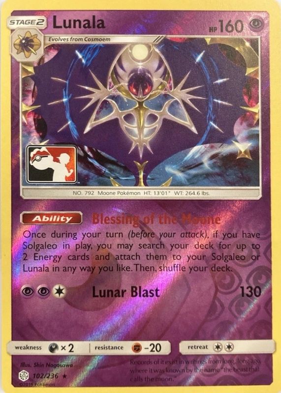 2019 Sun & Moon: Cosmic Eclipse #102/236 Promo (Club Exclusive)