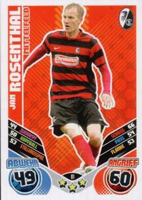 2011 Topps Match Attax Bundesliga #81 Base