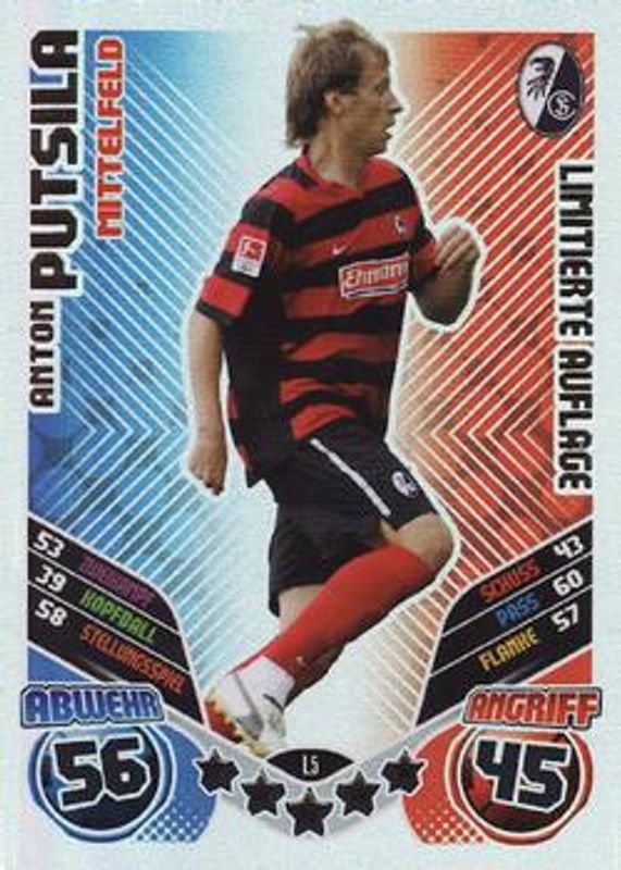 2011 Topps Match Attax Bundesliga #L5 Limited Editions