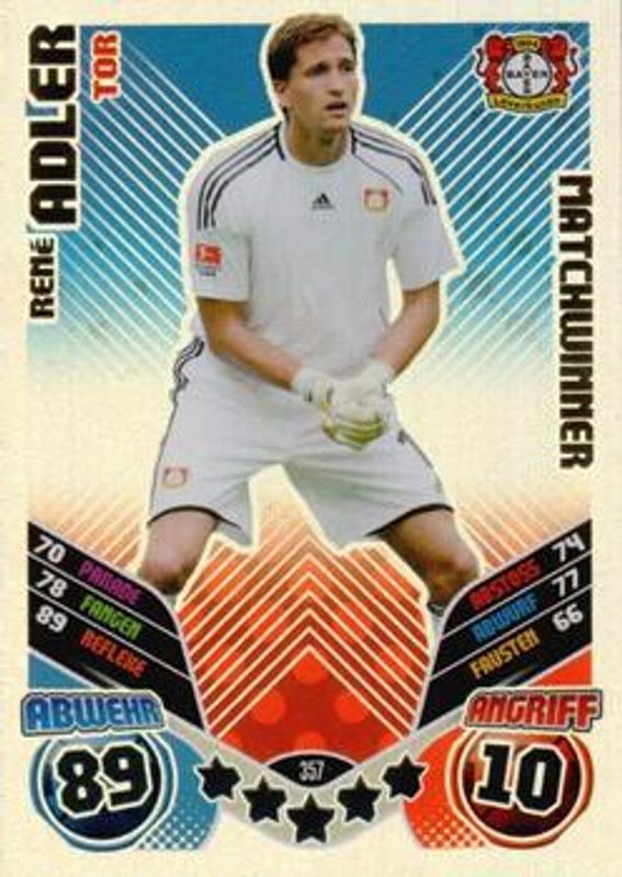 2011 Topps Match Attax Bundesliga #357 Base