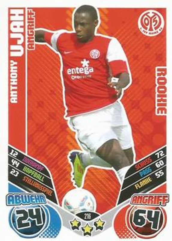 2011 Topps Match Attax Bundesliga #216 Base