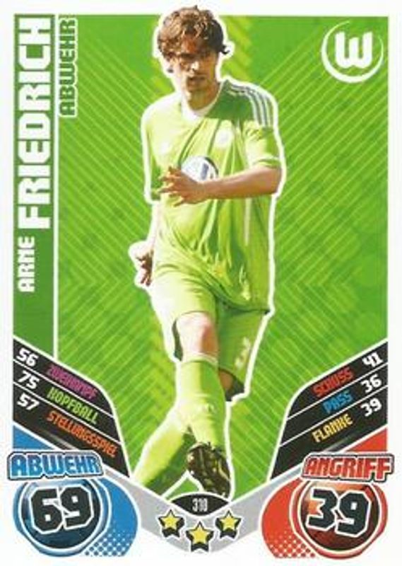 2011 Topps Match Attax Bundesliga #310 Base