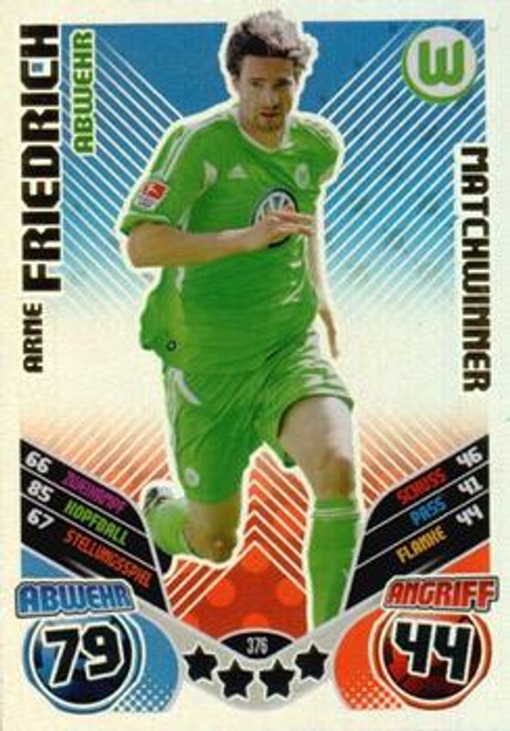 2011 Topps Match Attax Bundesliga #376 Base