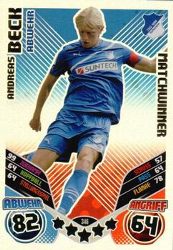 2011 Topps Match Attax Bundesliga #346 Base