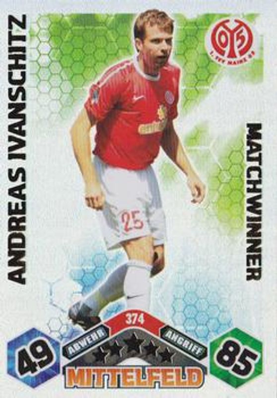 2010 Topps Match Attax Bundesliga #374 Base