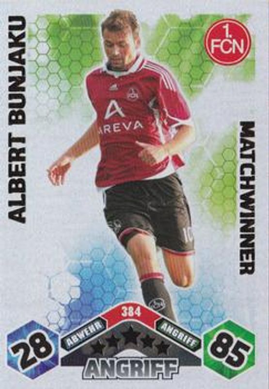 2010 Topps Match Attax Bundesliga #384 Base