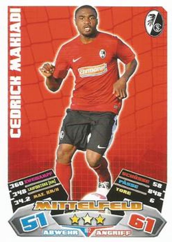 2012 Topps Match Attax Bundesliga #102 Base