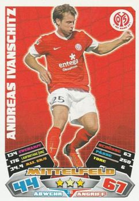 2012 Topps Match Attax Bundesliga #210 Base