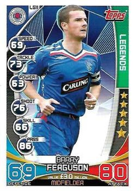 2019 Topps Match Attax SPFL #LG11 Legends
