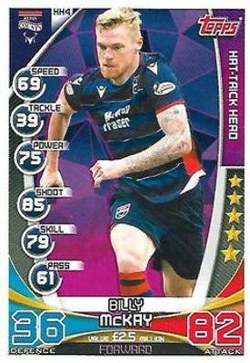 2019 Topps Match Attax SPFL #HH4 Hat Trick Heroes