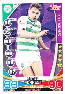 2019 Topps Match Attax SPFL #HH1 Hat Trick Heroes
