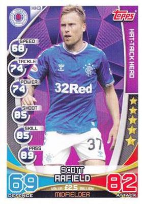 2019 Topps Match Attax SPFL #HH3 Hat Trick Heroes