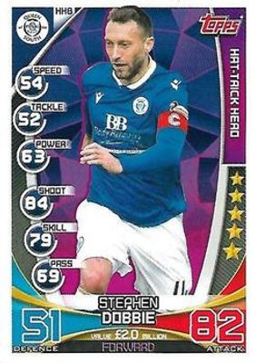 2019 Topps Match Attax SPFL #HH8 Hat Trick Heroes