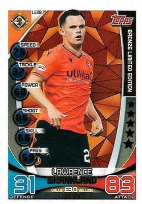 2019 Topps Match Attax SPFL #LE2B Limited Edition Bronze