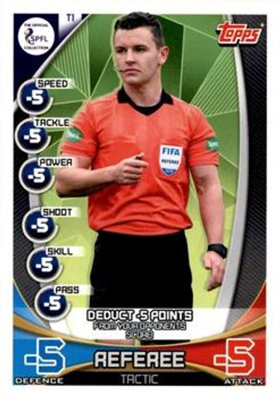 2019 Topps Match Attax SPFL #T1 Tactic