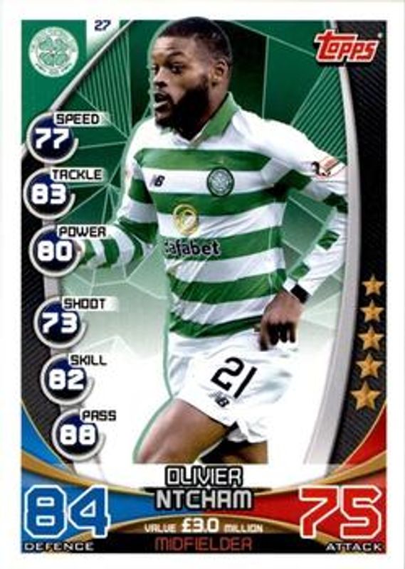 2019 Topps Match Attax SPFL #27 Base