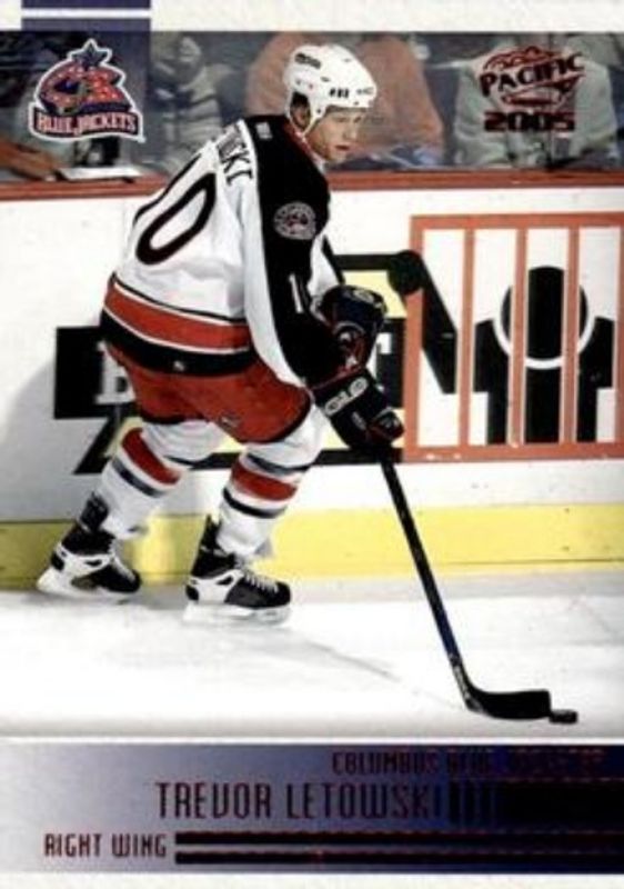 Trevor Letowski 2004 Pacific #76 Red RAW