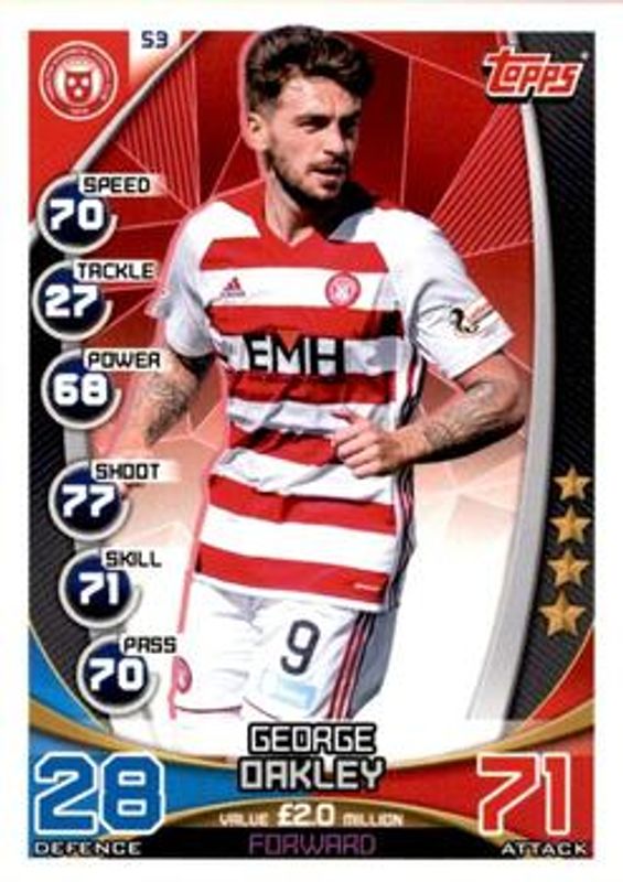 2019 Topps Match Attax SPFL #53 Base