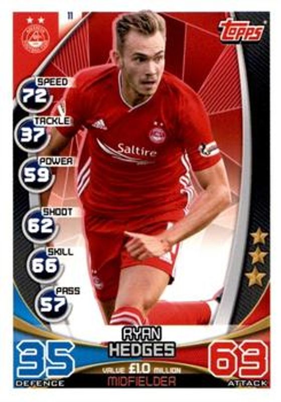 2019 Topps Match Attax SPFL #11 Base