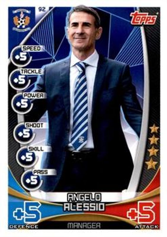 2019 Topps Match Attax SPFL #92 Base