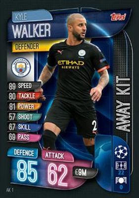 2019 Topps Match Attax UEFA Champions League UK Extra #AK1 Away Kit