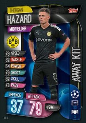 2019 Topps Match Attax UEFA Champions League UK Extra #AK10 Away Kit