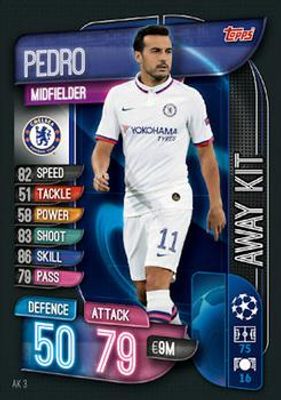 2019 Topps Match Attax UEFA Champions League UK Extra #AK3 Away Kit