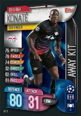 2019 Topps Match Attax UEFA Champions League UK Extra #AK11 Away Kit