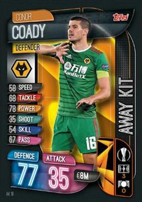 2019 Topps Match Attax UEFA Champions League UK Extra #AK18 Away Kit