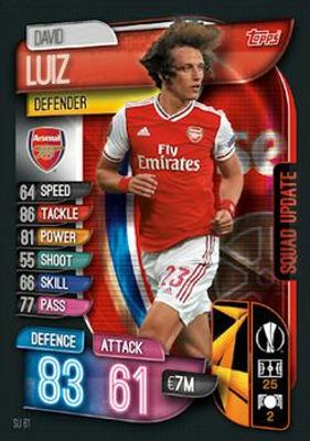 2019 Topps Match Attax UEFA Champions League UK Extra #SU61 Base