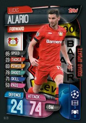 2019 Topps Match Attax UEFA Champions League UK Extra #SU23 Base