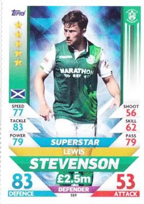 2018 Topps Match Attax SPFL #SS9 Superstars