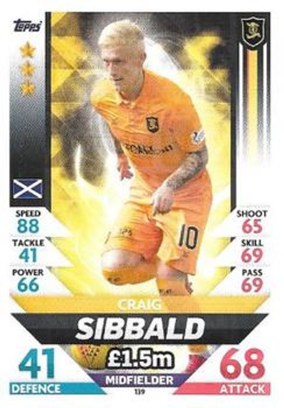 2018 Topps Match Attax SPFL #139 Base