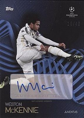 2021 Topps Knockout UEFA Champions League Autographs - Blue /49